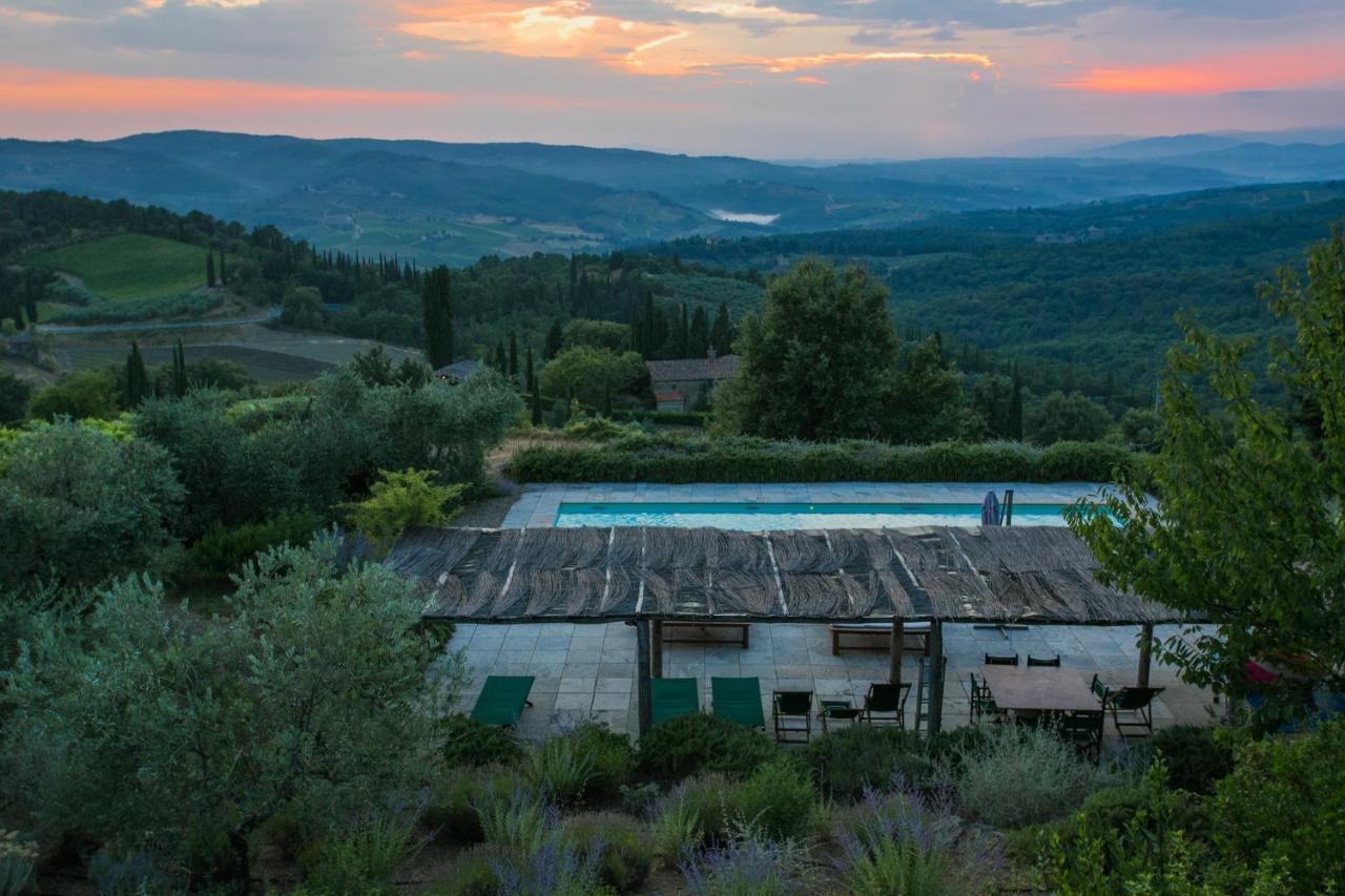 Villa Il Poggio Greve in Chianti Extérieur photo